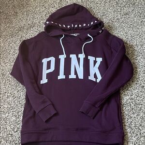 Victoria's Secret PINK Maroon Hoodie